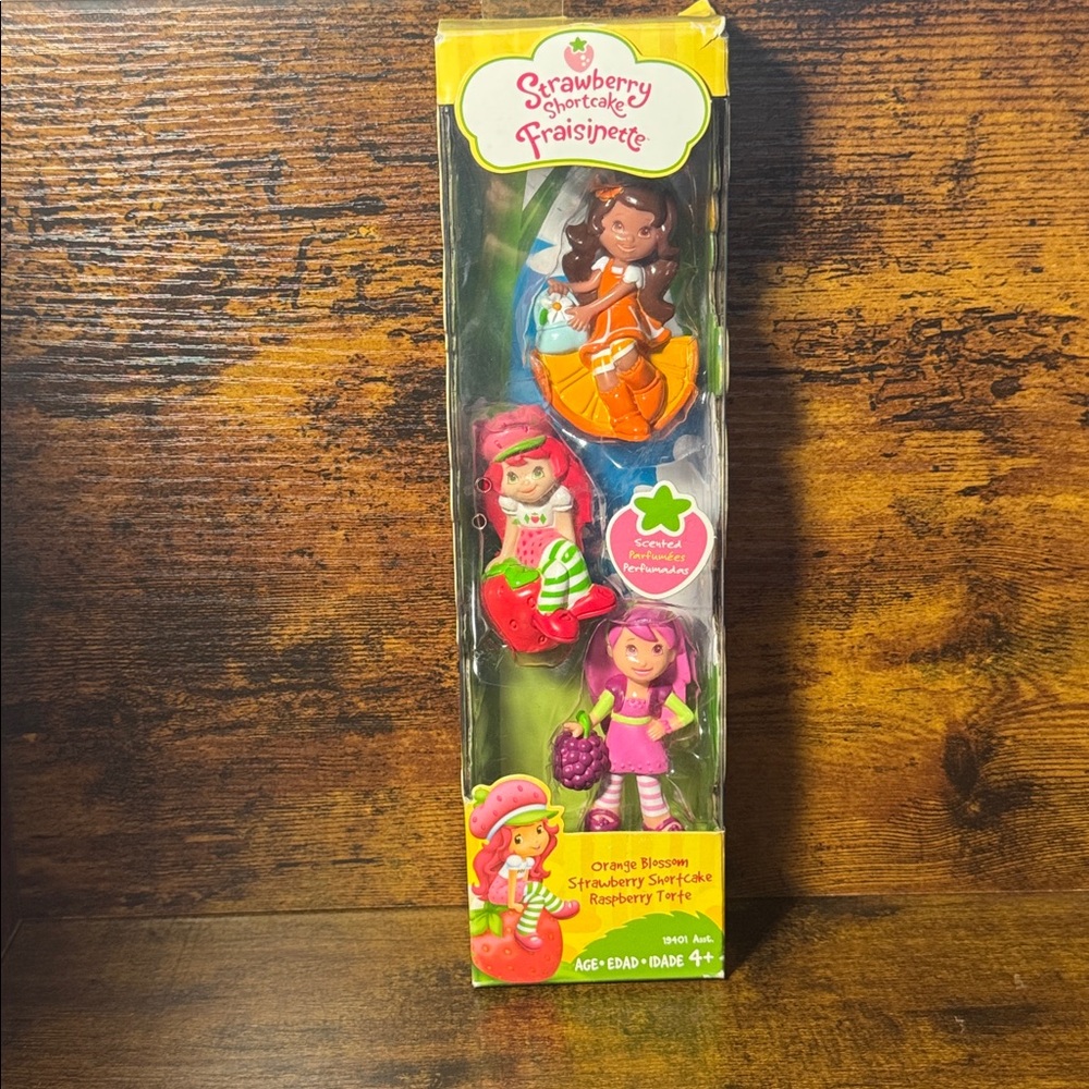 Strawberry Shortcake Scented 2009 Hasbro Figures Orange Raspberry HTF